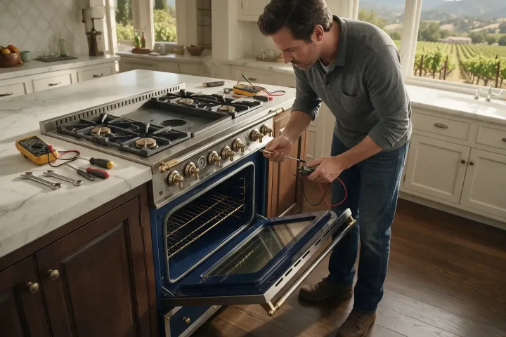 Bertazzoni Appliance Repair in Yountville