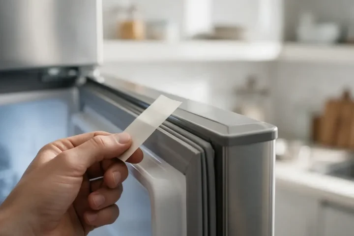 Using a Simple Paper Test to Check Door Gasket Seal