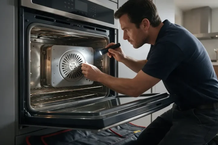 What Is Checked on the Convection Fan During a Visit