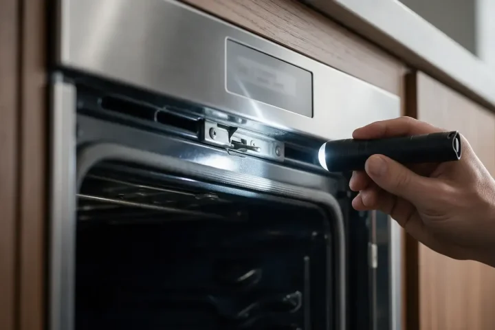 Self-Clean Cycle Ends but Door Stays Latched